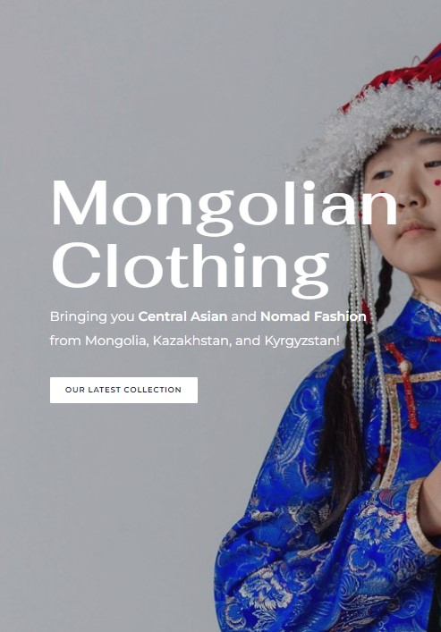 Mongolian Clothing - Silk Road Wear